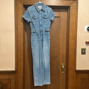 Good American Denim Jumpsuit
